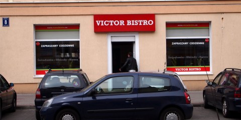 Victor Bistro widok z ulicy