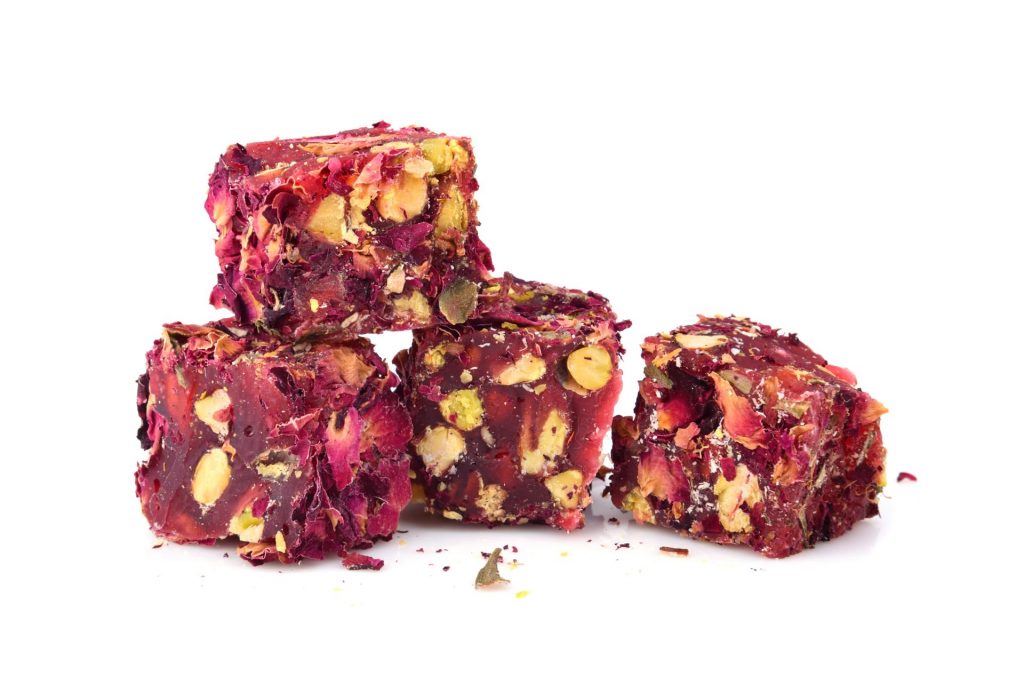 Tureckie słodycze rachatłukum (lokum) - Tropiciele Smaku