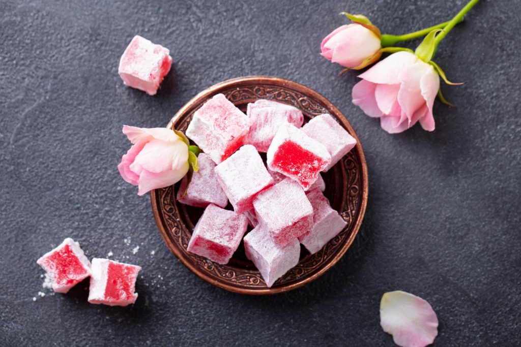 Tureckie słodycze rachatłukum (lokum) - Tropiciele Smaku